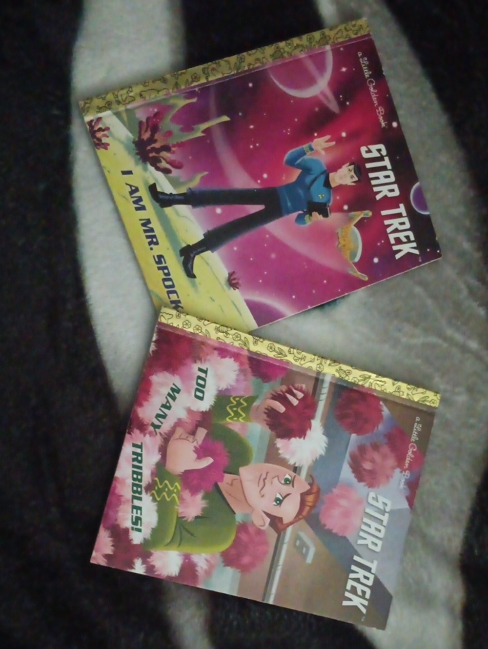 The Little Golden Book-2 Star Trek Books
